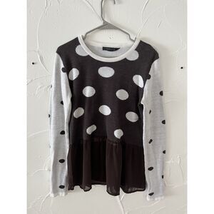 THML Boutique Polka Dot Top